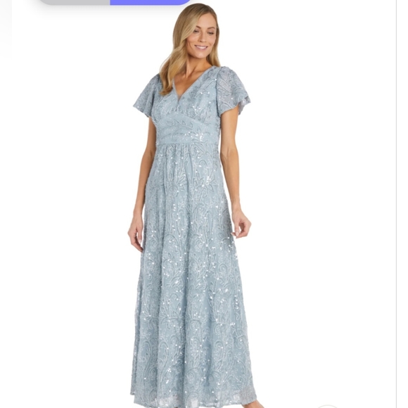 R & M RICHARDS EVENING GOWN - Picture 3 of 9